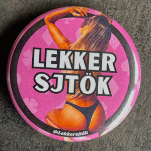 4 "Lekkersjtök" button - Vasteloavendj Button