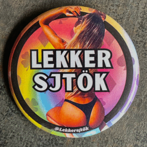 7 "Lekkersjtök" button - Vasteloavendj Button